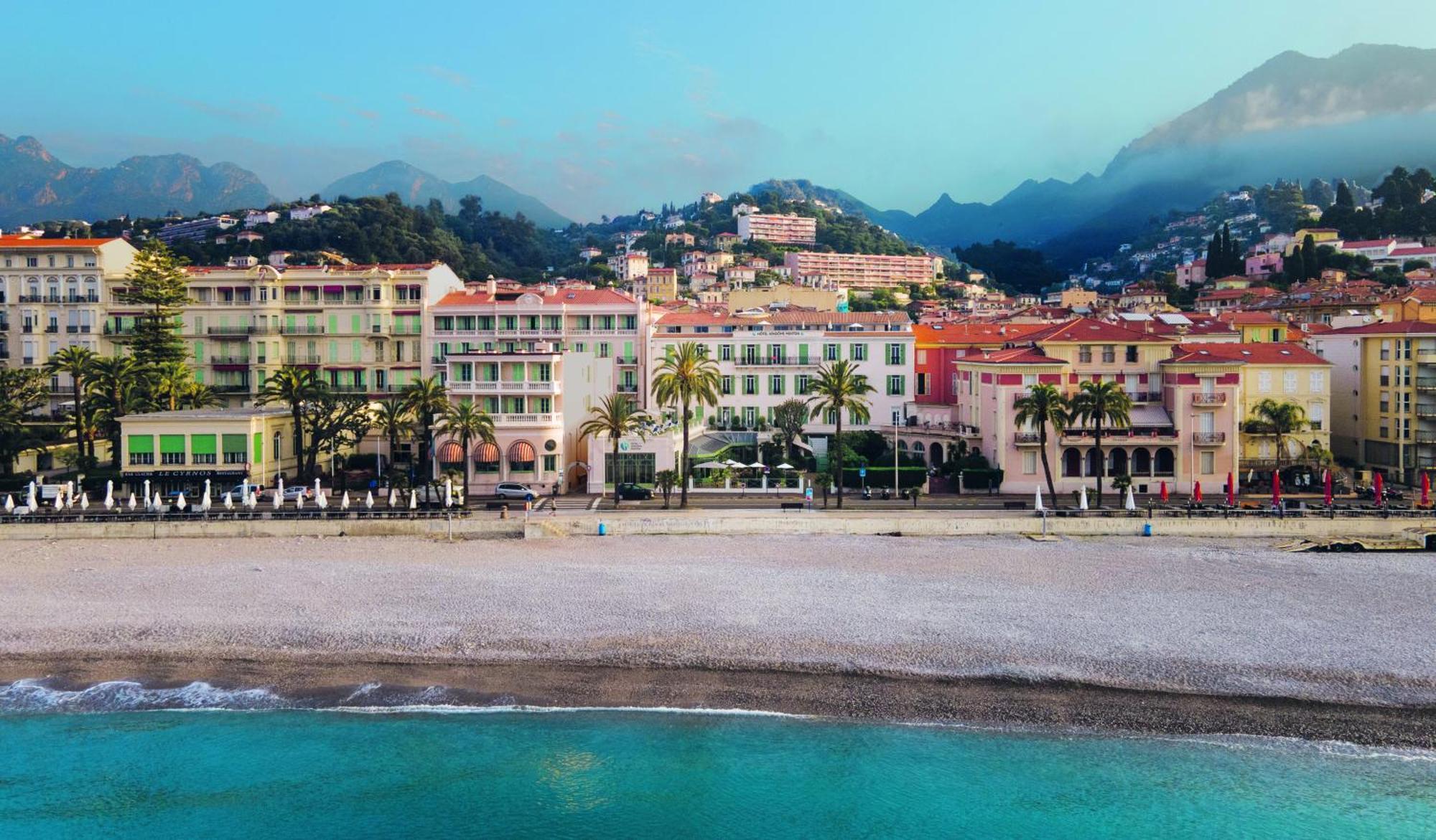 Hotel Vendome Menton - Reouverture エクステリア 写真